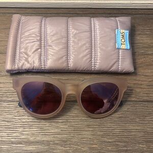 Toms Brown Sunglasses with Case